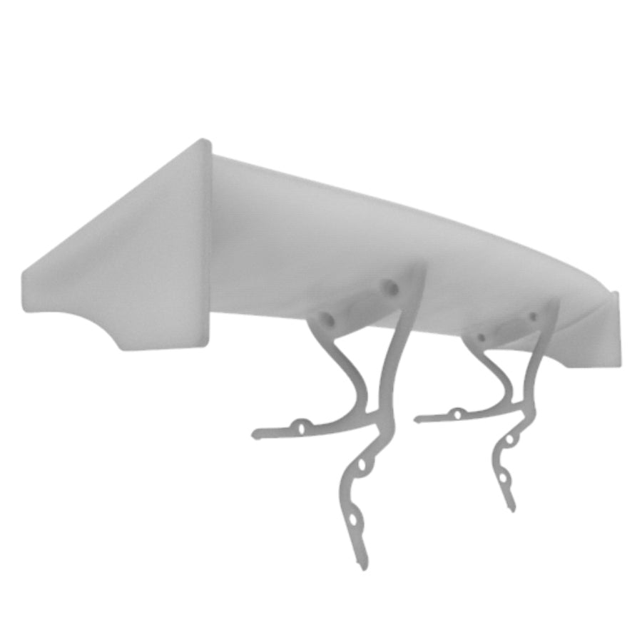 24KRC LBWK Porsche 997 Rear Wing