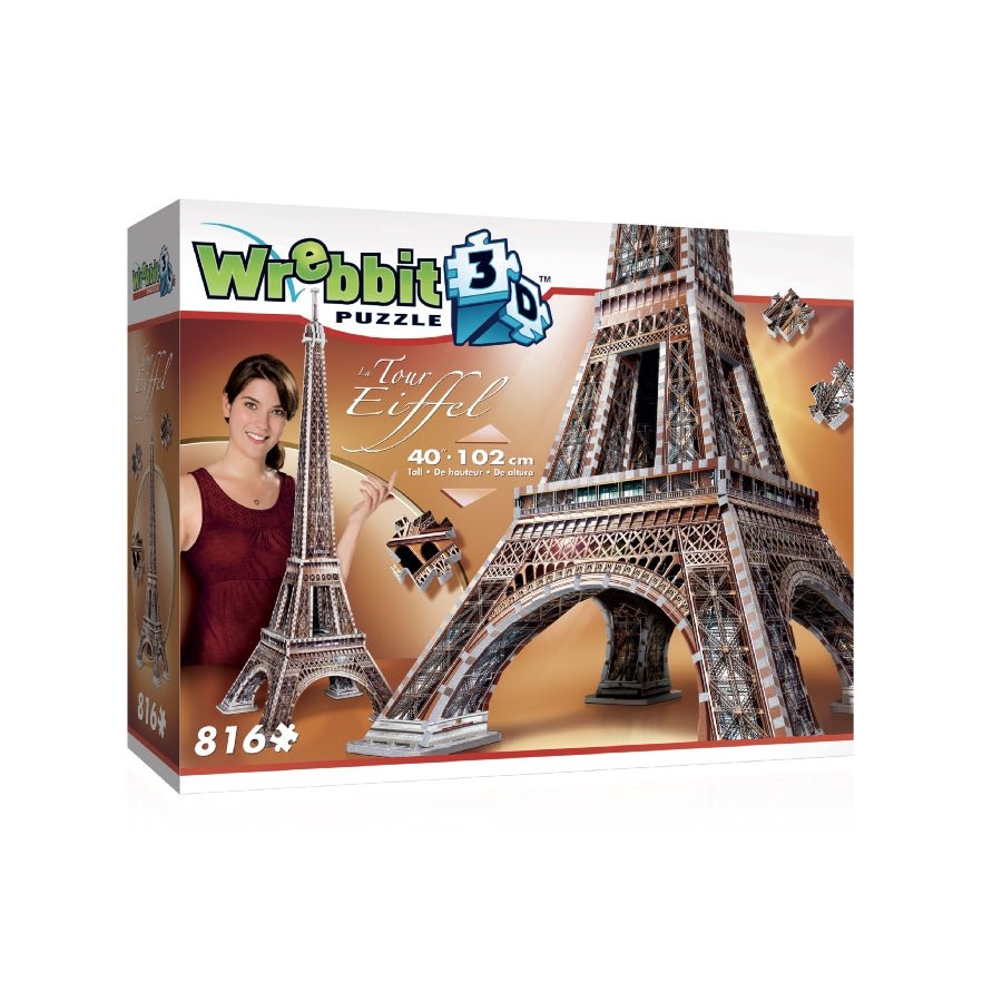 3D La Tour Eiffel Puzzle buildable Eiffel Tower model.