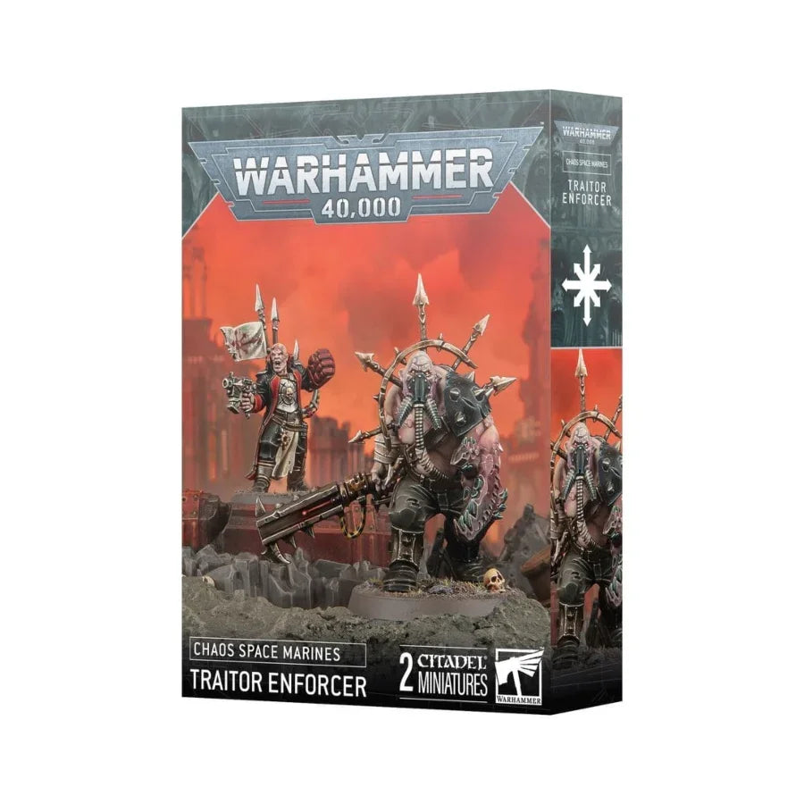 Chaos Space Marines Traitor Enforcer 43-106 Warhammer 40K character miniature.