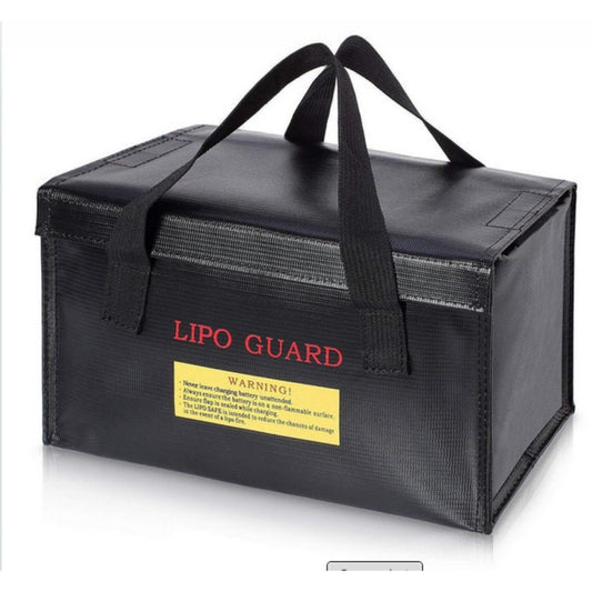 Lipo Battery Safe Bag Black