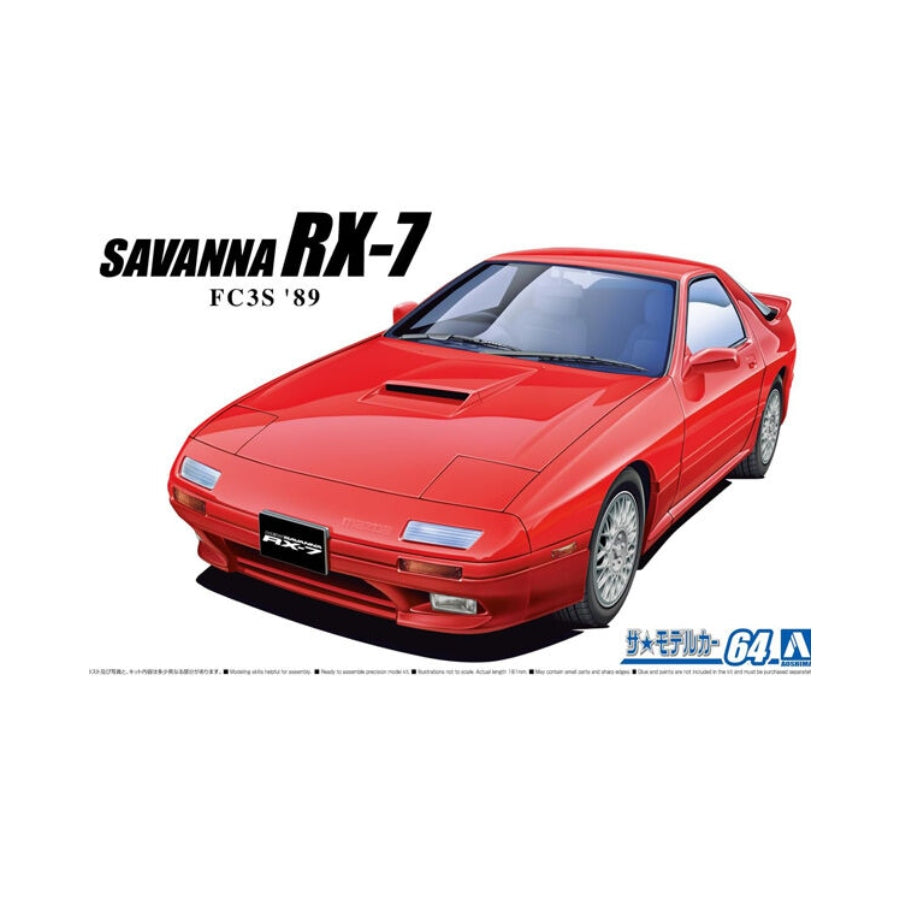 Aoshima Mazda FC3S Savanna RX-7