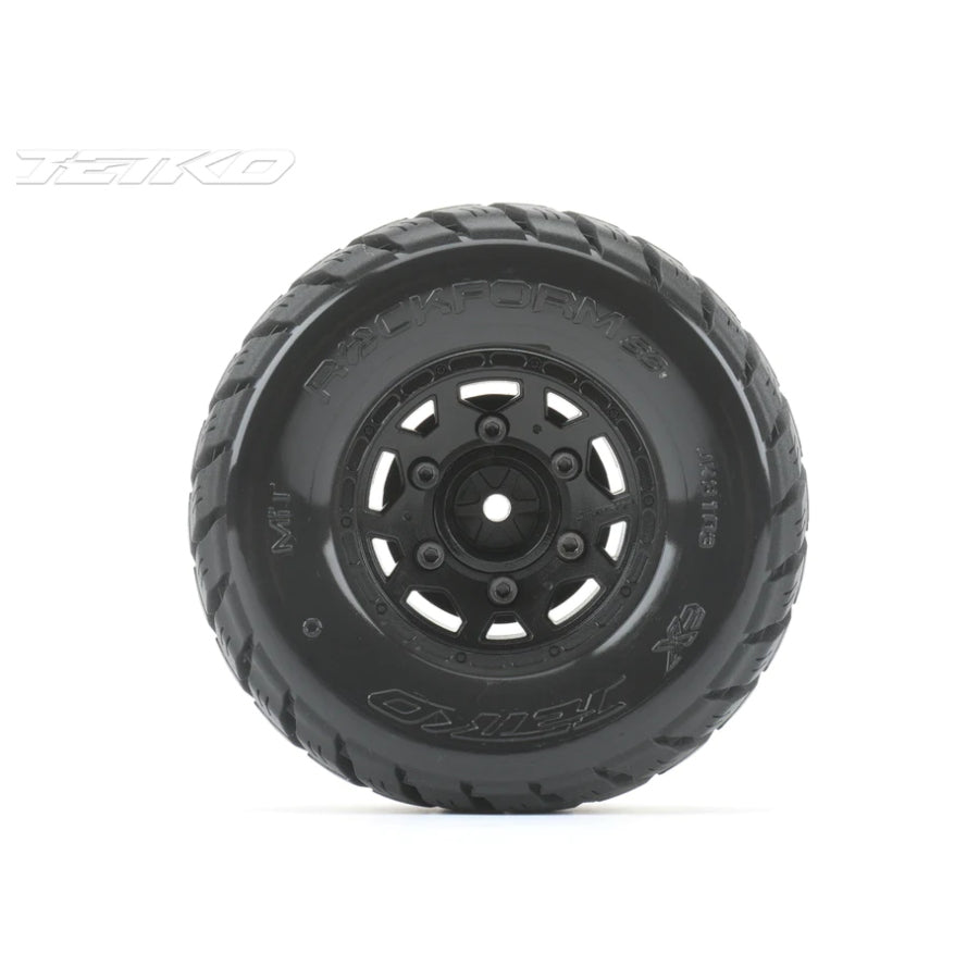 Jetko 1/10 SC EX-Rockform Mounted Tyres (2pc)