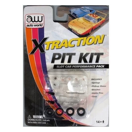 (SINGLES) X-Traction Pit Kit Slot Car Performance Accessory Pack