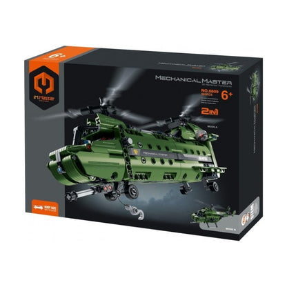 iM.Master Bricks: 2in1, Military Helicopter, 393pcs
