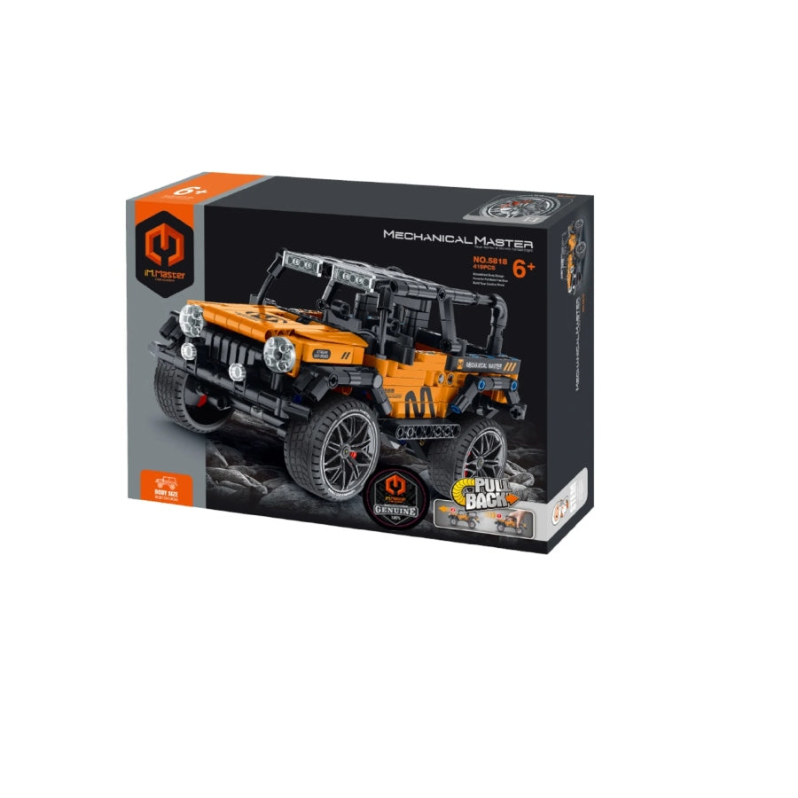 iM.Master Orange Off Road Car Pull Back 5818