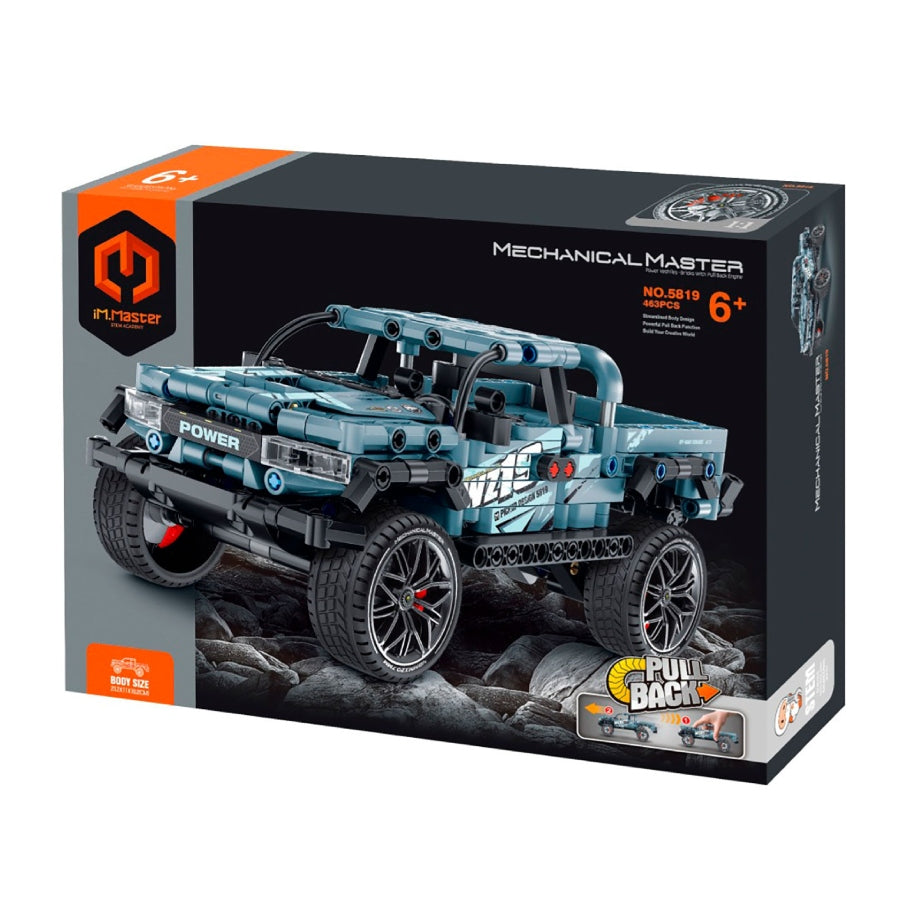 iM.Master Blue Off Road Car Pull Back 5819