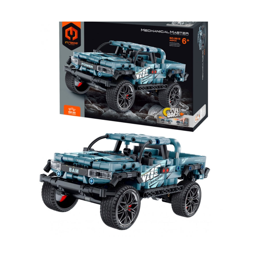 iM.Master Blue Off Road Car Pull Back 5819