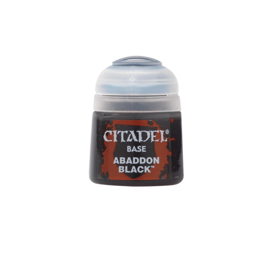 Warhammer: 21-25 Citadel Base: Abaddon Black