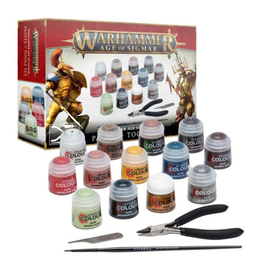 Warhammer: Age of Sigmar – Paints and Tool Set