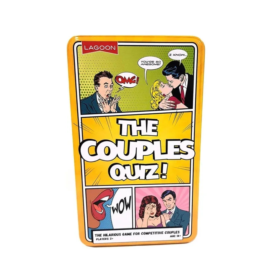 Lagoon The Couples Quiz Game in Tin