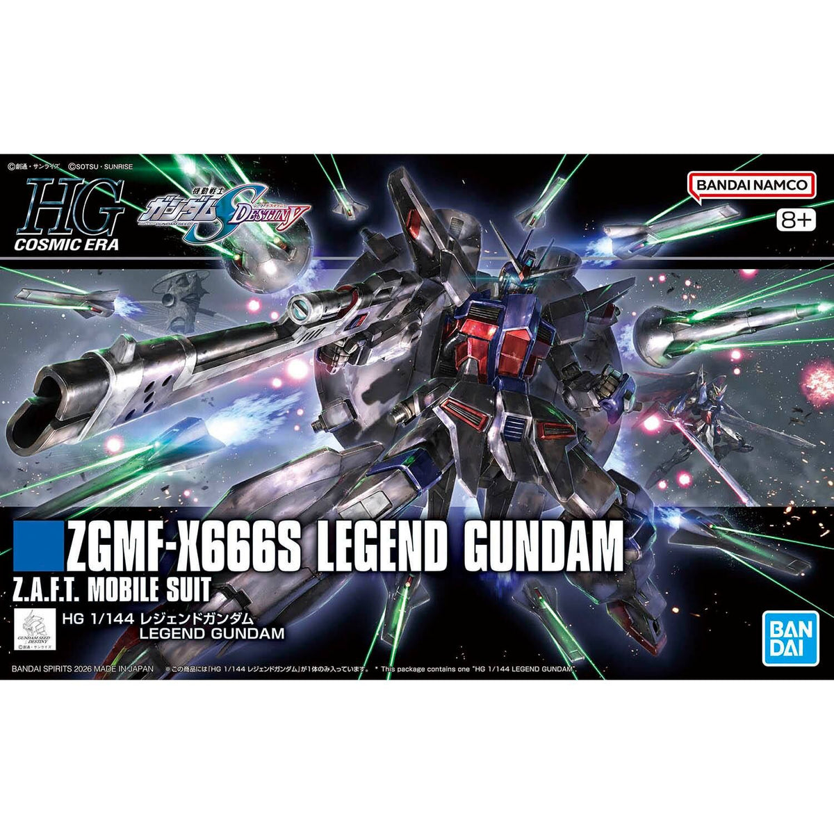 Bandai HG 1/144 Legend Gundam