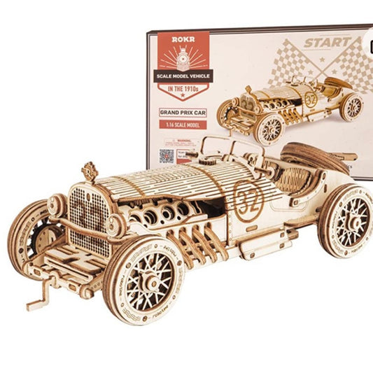 ROKR Grand Prix Car 220 Pc 3D Wooden Puzzle