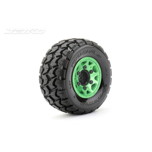 Jetko 1/10 SC EX-TOMAHAWK Tyres (Claw Rim/Medium Soft/12mm 0 o/s)