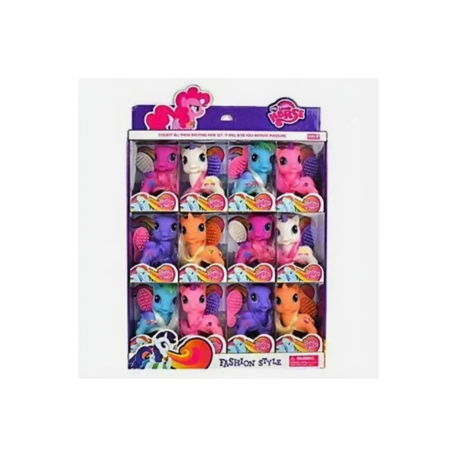 My Little Pony Fashion Style collectible toy set with colorful pony figures and accessories