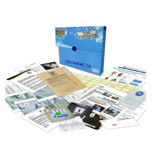 Murder Mystery Party Case Files Game - Death In Antarctica