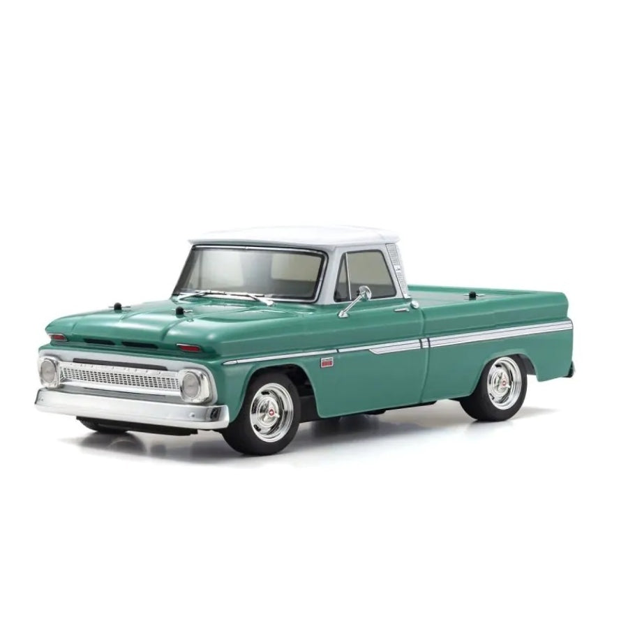 Kyosho 1/10 EP 4WD Fazer Mk2 1966 Chevy c10 Fleetside Pickup Light Green