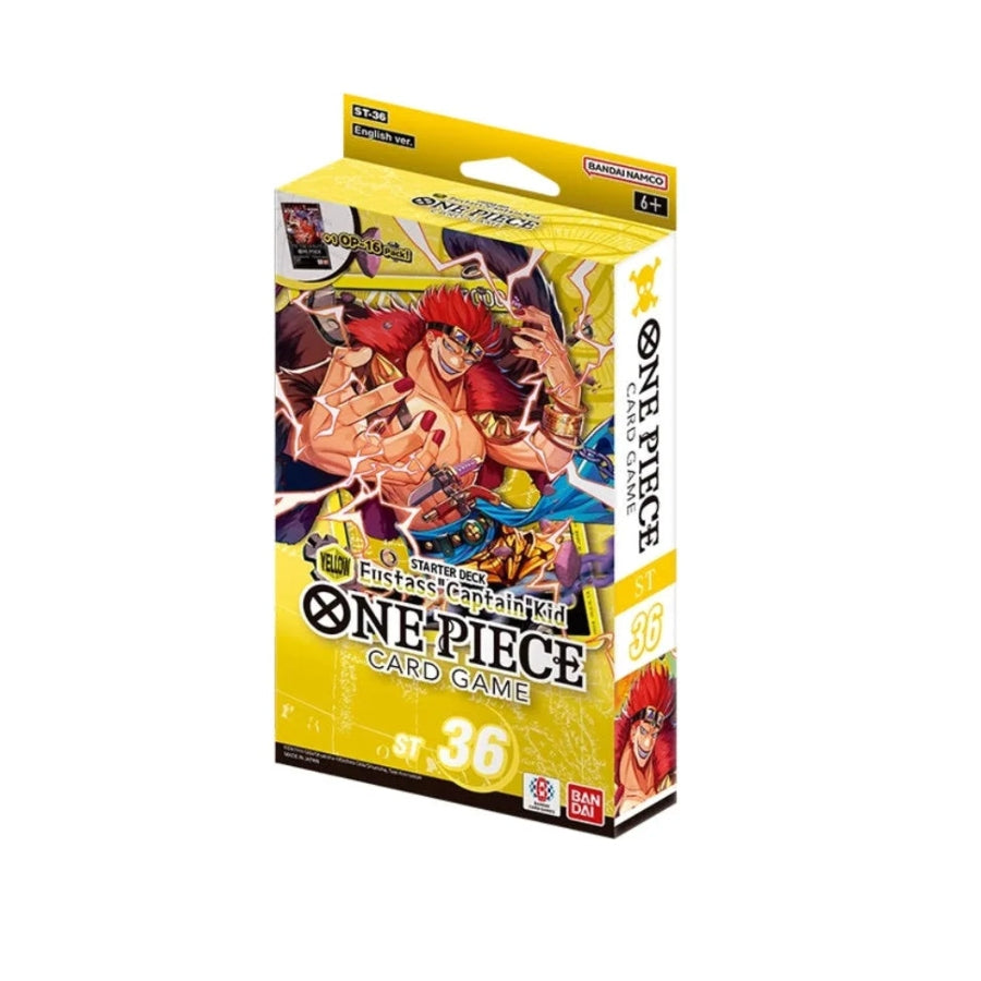 One Piece Card Game Starter Deck- Eustass Captain Kid ST-36
