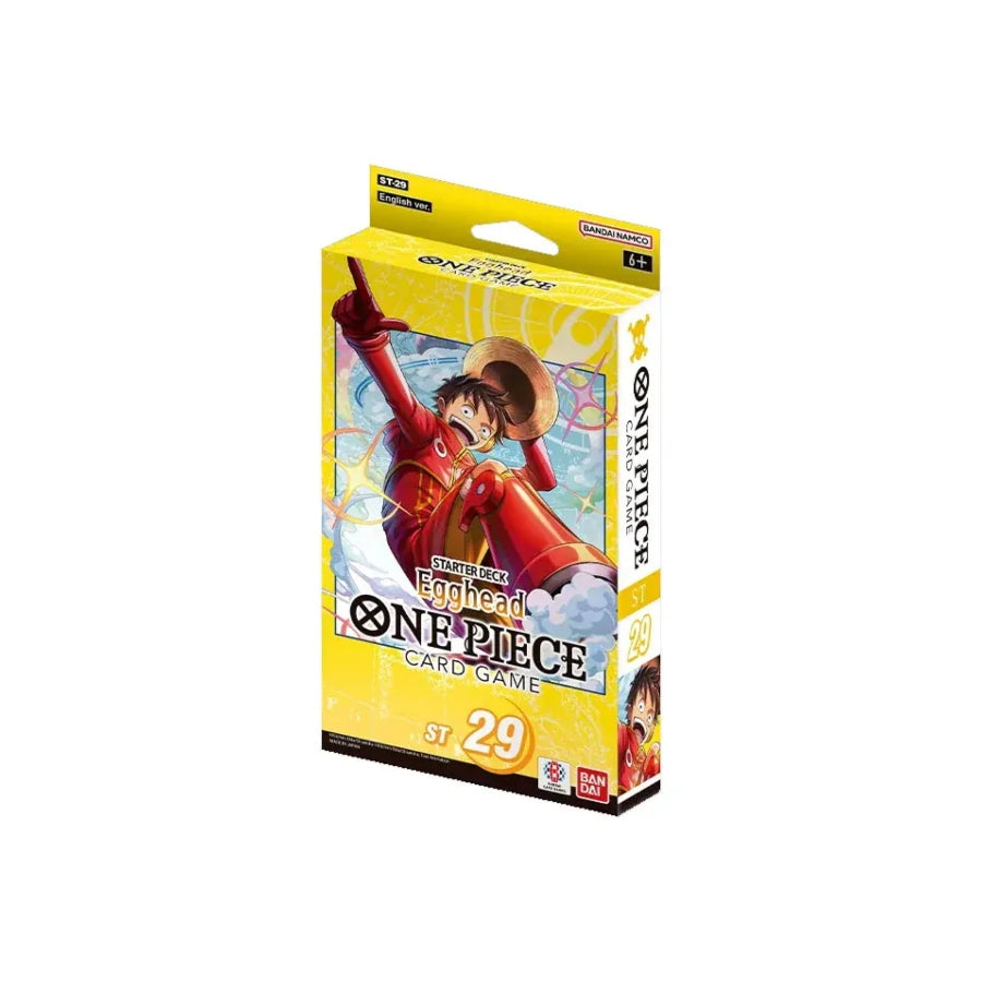 One Piece Card Game Starter Deck Egghead ST-29 box.