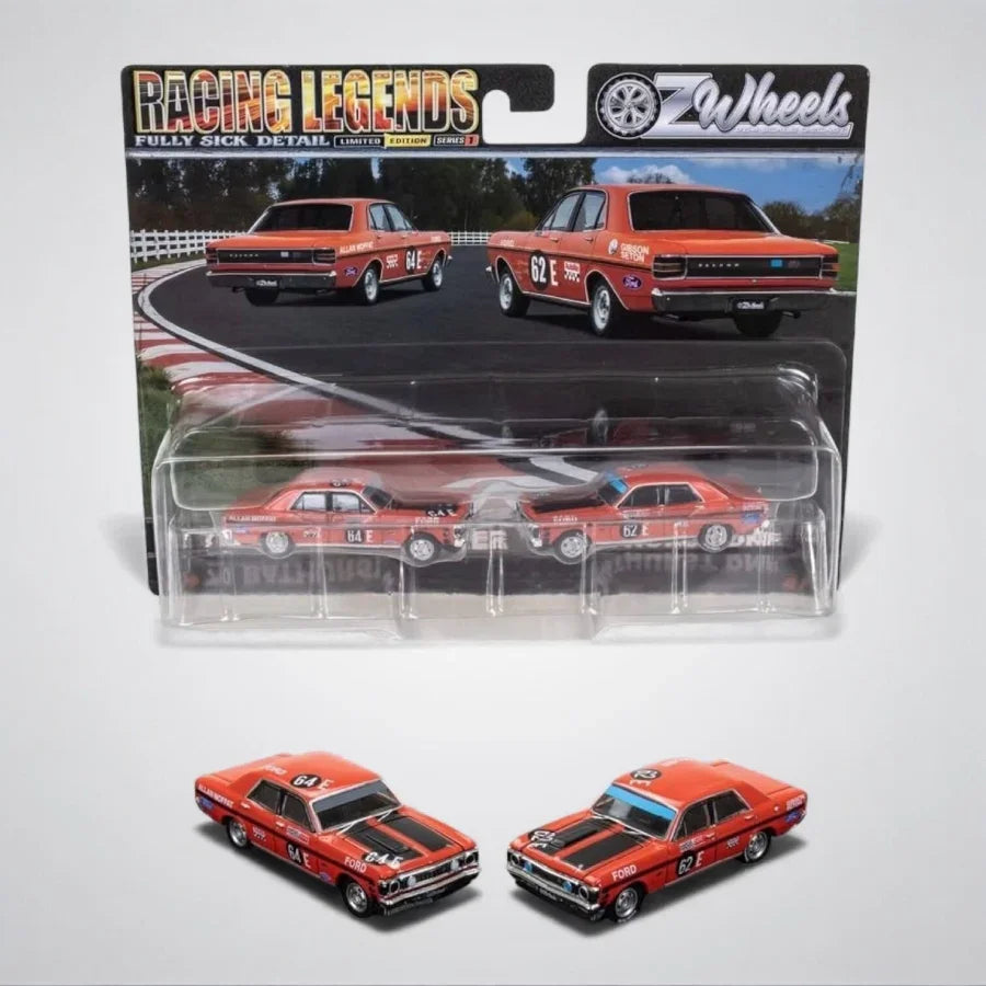 Oz Wheels 1/64 Ford XW GTHO Falcon Twin Set diecast collectible model cars.