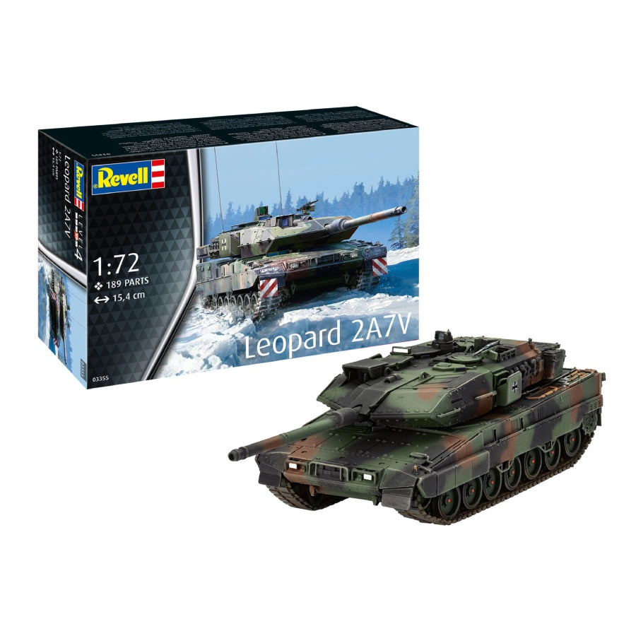 Revell 1/72 Scale Leopard 2A7V Model Kit 03355 Box Art