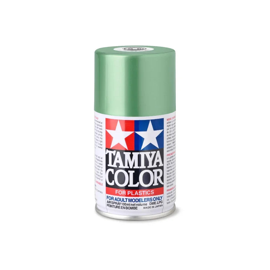 Tamiya Color spray paint for plastic model kits, green can, 100ml, made in Japan