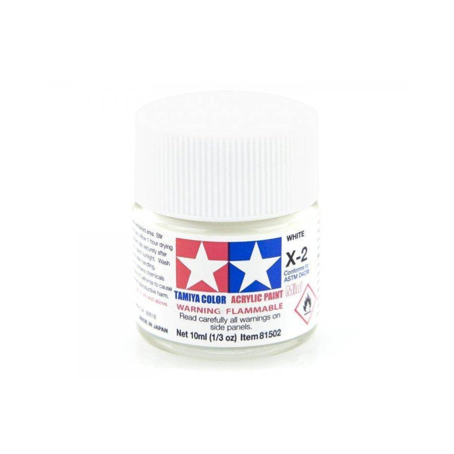 Tamiya - Mini Acrylic Paint White X-2