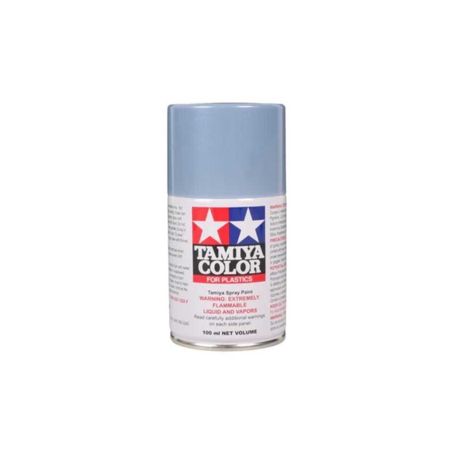 Tamiya TS‑58 Pearl Light Blue 100 ml spray lacquer can for modeling projects