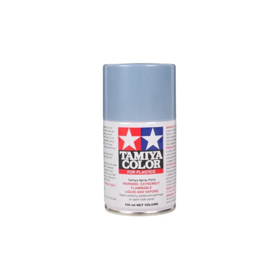 Tamiya TS‑58 Pearl Light Blue 100 ml spray lacquer can for modeling projects