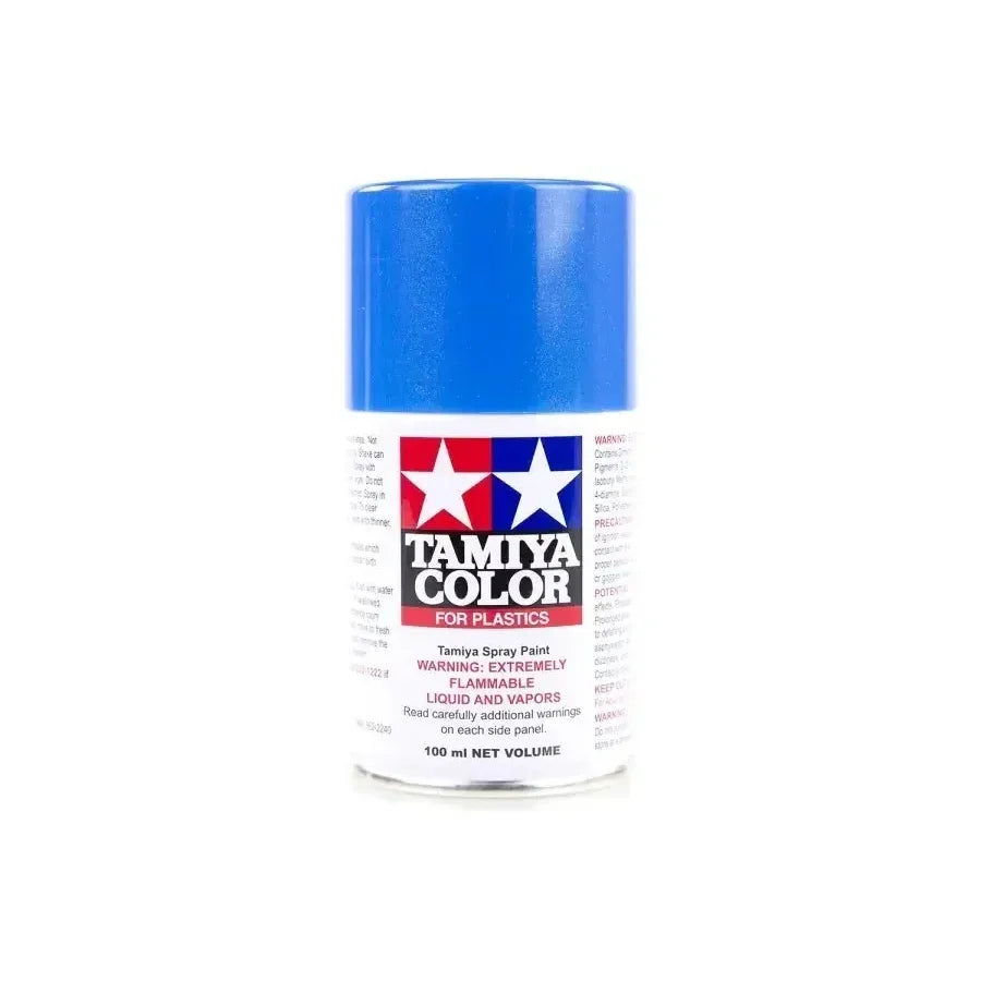 Tamiya TS‑54 Light Metallic Blue 100 ml spray lacquer paint can for model kits