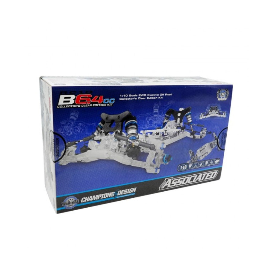Team Associated RC10B6.4CC 2WD Buggy – Collectors Clear Edition