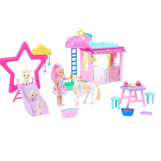 Barbie A Touch of Magic Doll, Playset and Accessories