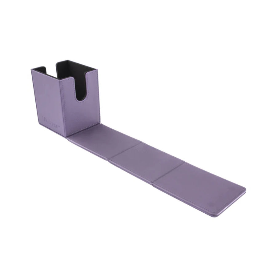 Ultra PRO UP15923 Vivid Alcove Flip deck box purple for trading cards.
