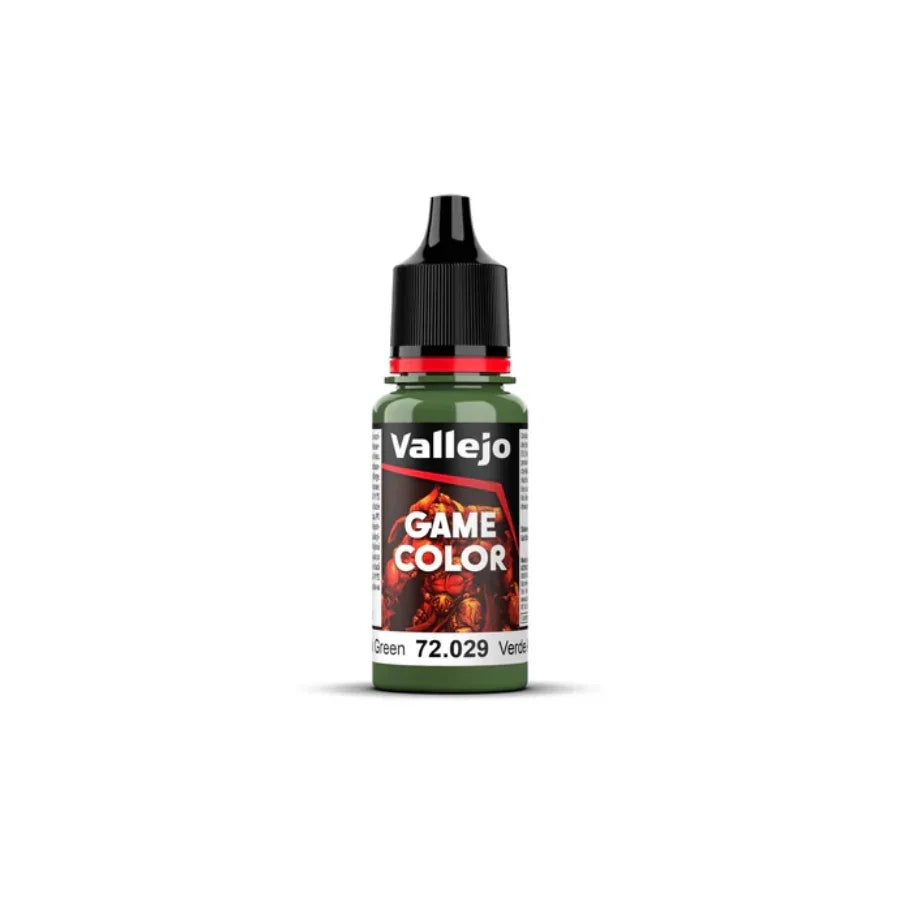 Vallejo Game Color Green 72.029 acrylic paint for miniatures and models