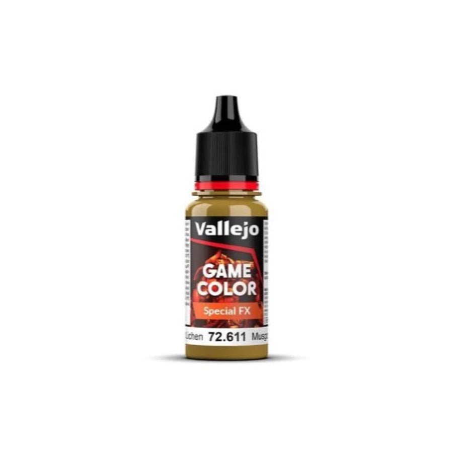 Vallejo Game Colour Special FX Moss and Lichen 18ml Acrylic Paint - New Formulation