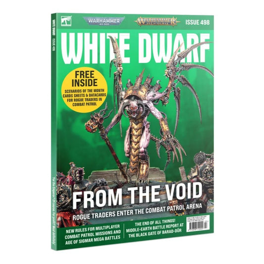Warhammer White Dwarf Issue 498 Magazine March 2024