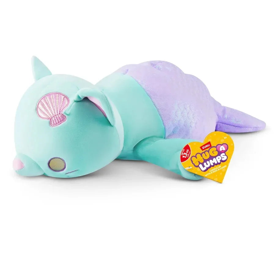 ZURU Hug-A-Lumps Medium Kitten plush toy Series 3 soft weighted cuddly cat.