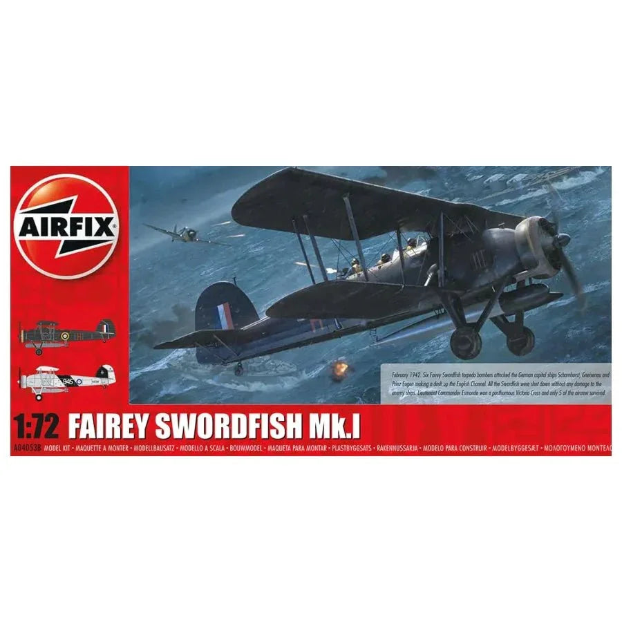 Airfix A04053 B Fairey Swordfish Mk. I Model Kit