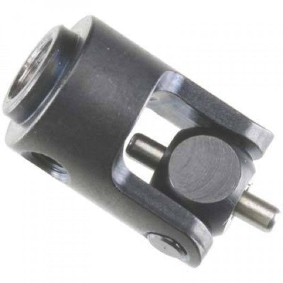 Axial metal driveshaft yoke set for RC crawler drivetrain upgrade and high-torque durability.