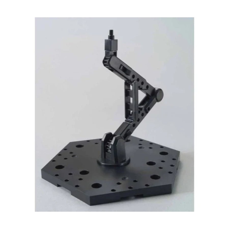 Bandai Action Base 5 Black Version Display Stand G5058817 for model kits and Gundam.