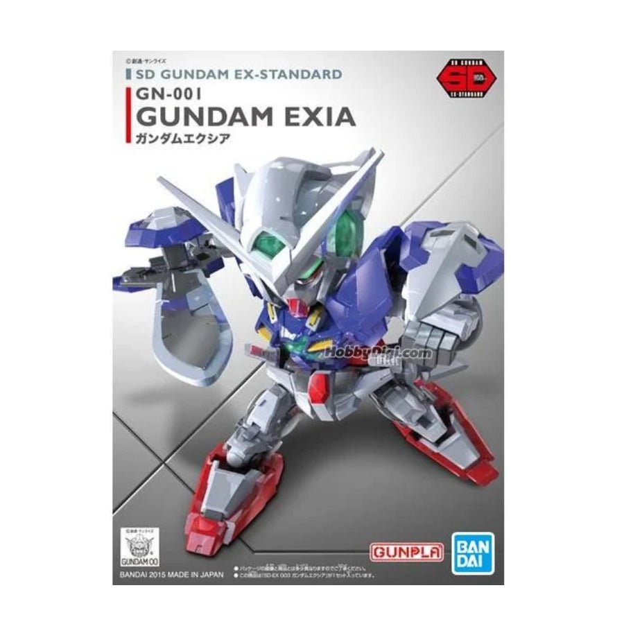 Bandai SD Gundam EX-Standard 003 Exia model kit G5065617 box.