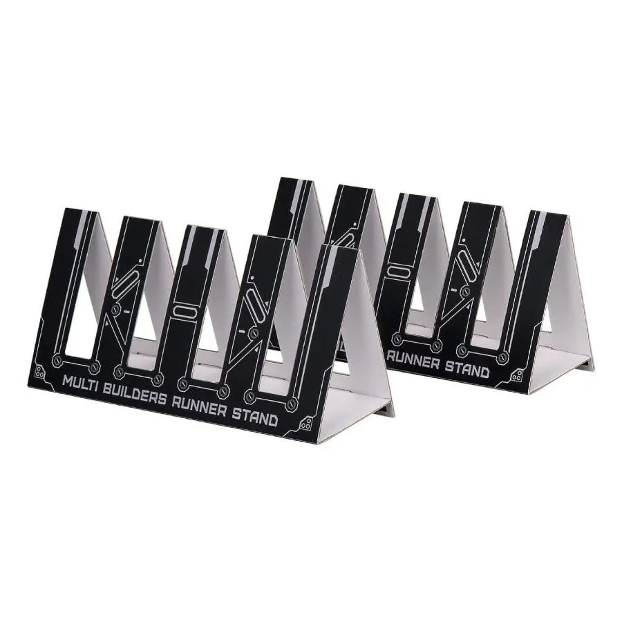Bandai Multi Builders Runner Stand – organiser tool for Gunpla and plastic model kit runners.