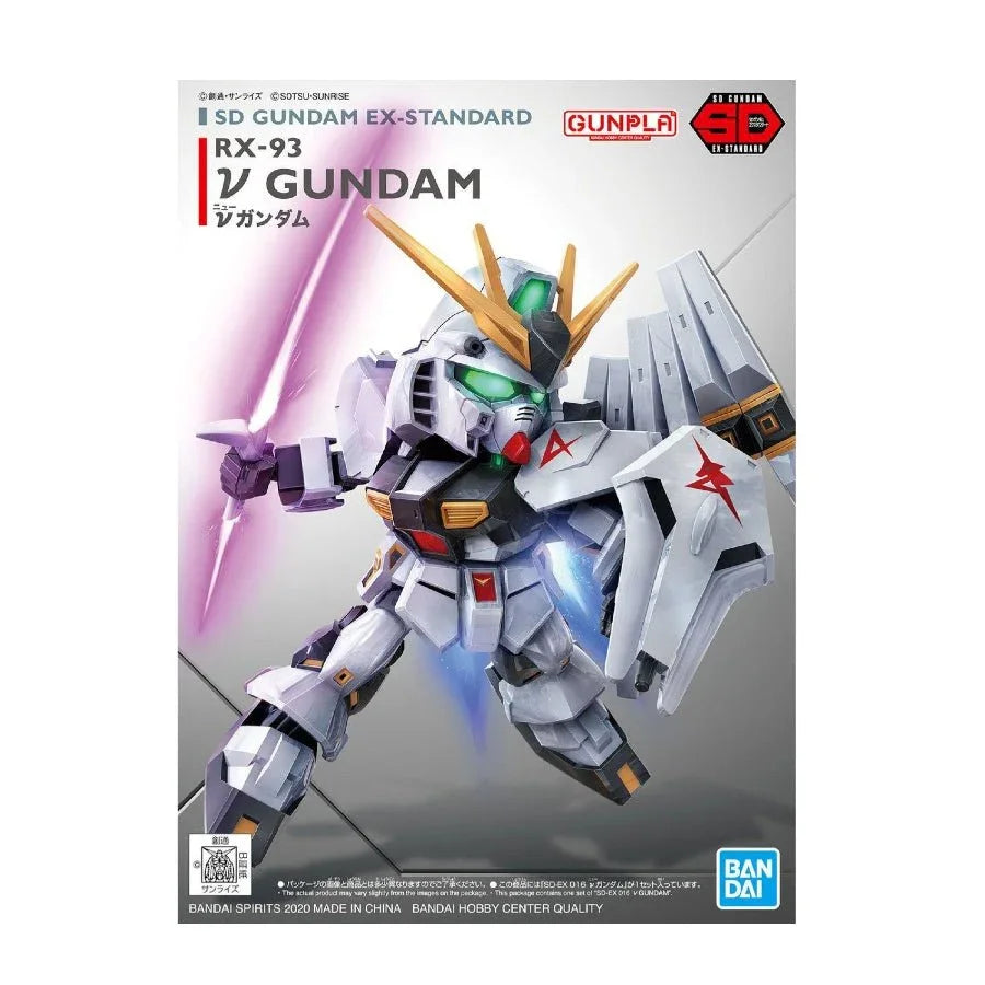 Bandai SD Gundam Ex-Standard Model Kit - Nu Gundam