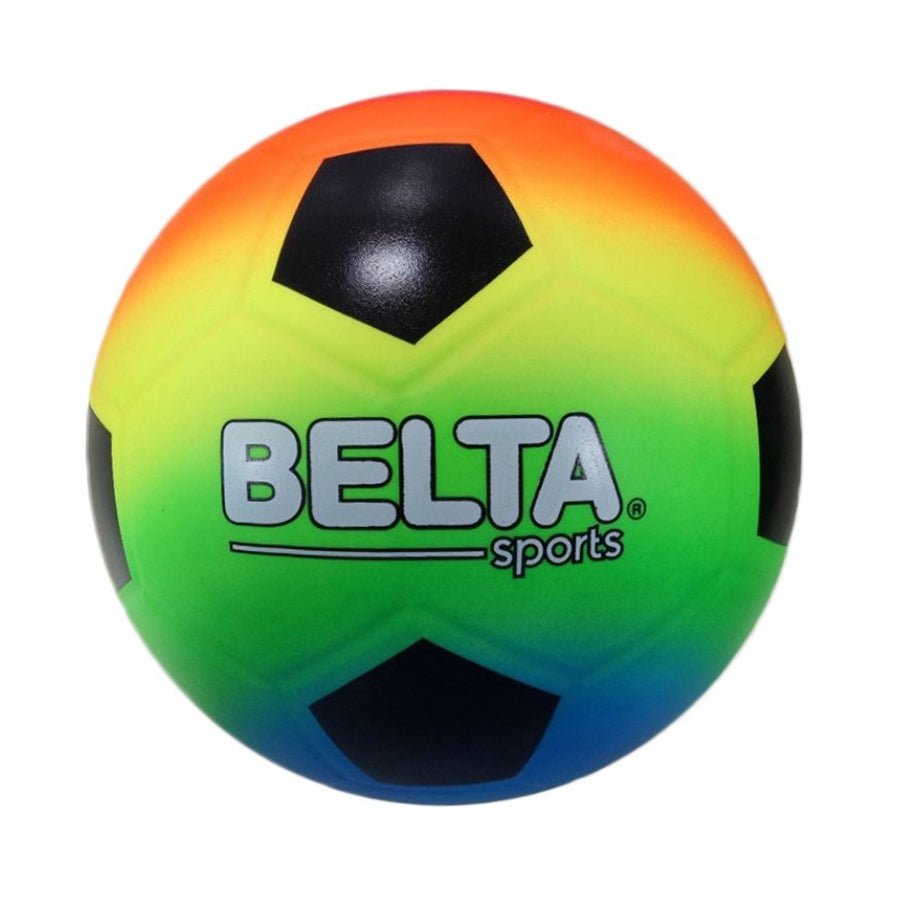 Belta Fluro Soccerball high-visibility bright training football.