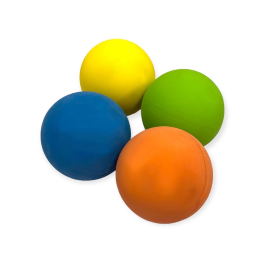 Bounce Hand Ball – Assorted Bouncy Balls for Active Play – colourful rubber handballs supplied individually for outdoor fun.