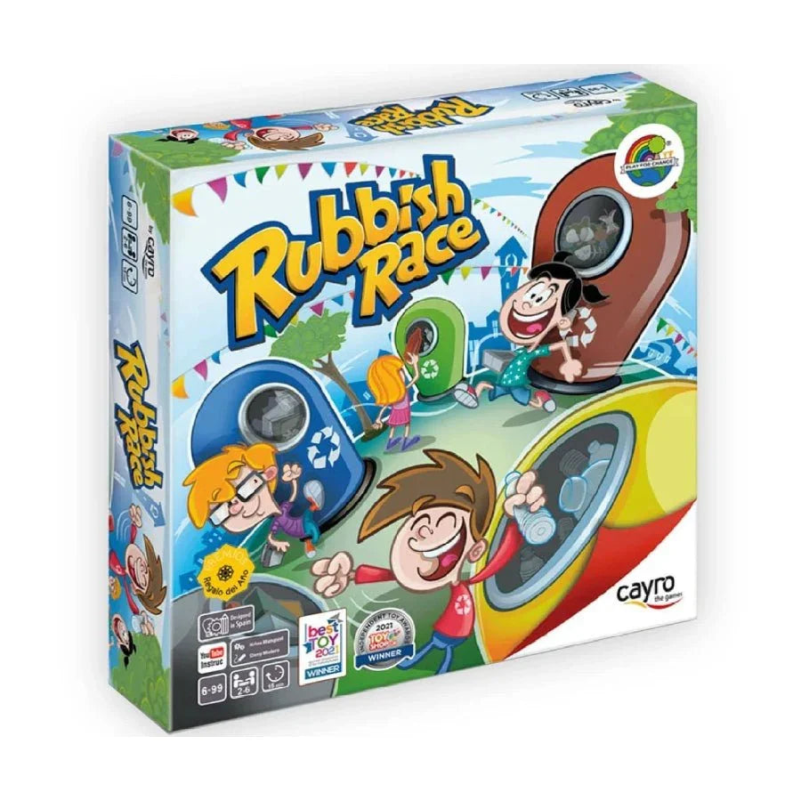 Cayro Rubbish Race Table Game Multicolor