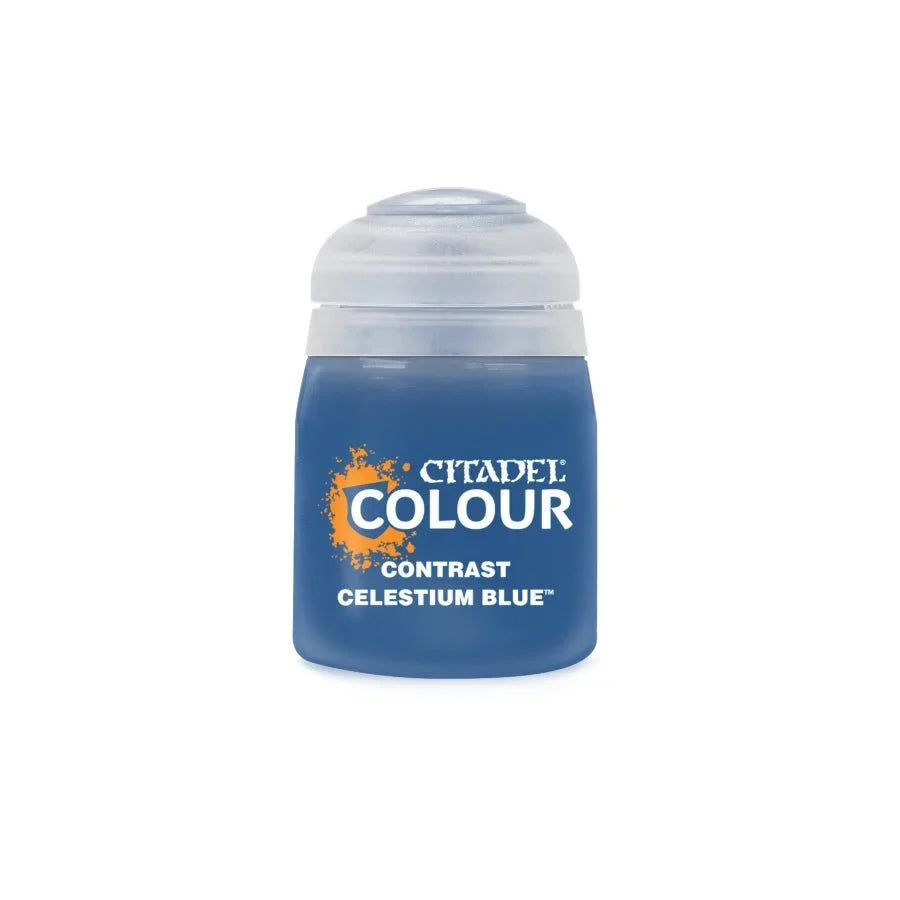 Citadel Contrast Paint – Celestium Blue (18ml) | Warhammer