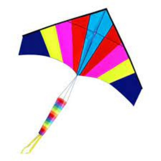 Classic rainbow delta kite - 1