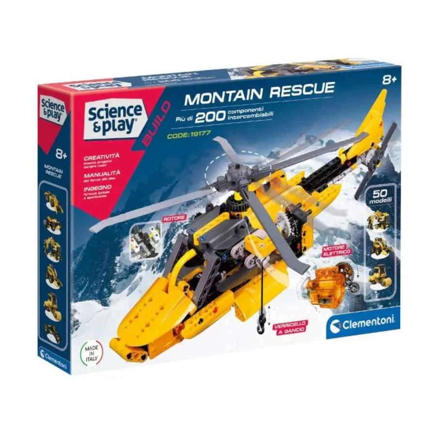 Clementoni Mechanics Mountain Rescue Helicopter