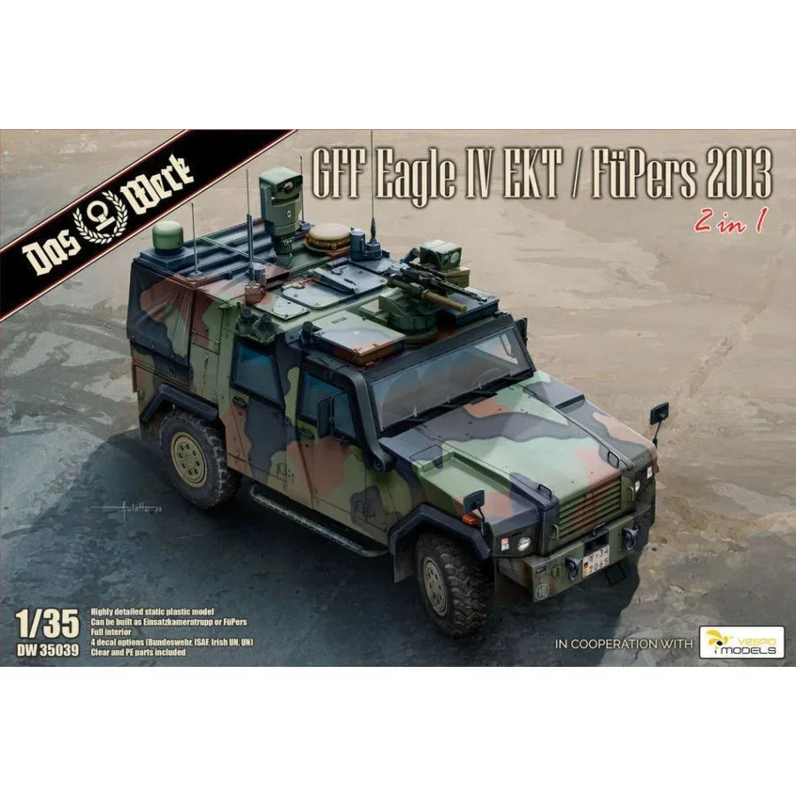 Das Werk 1/35 GFF Eagle IV EKT / FüPers 2013 – Plastic Model Kit