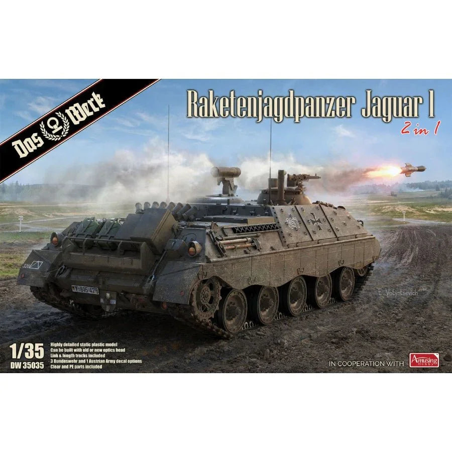 Das Werk 1/35 Raketenjagdpanzer Jaguar 1 – Plastic Model Kit